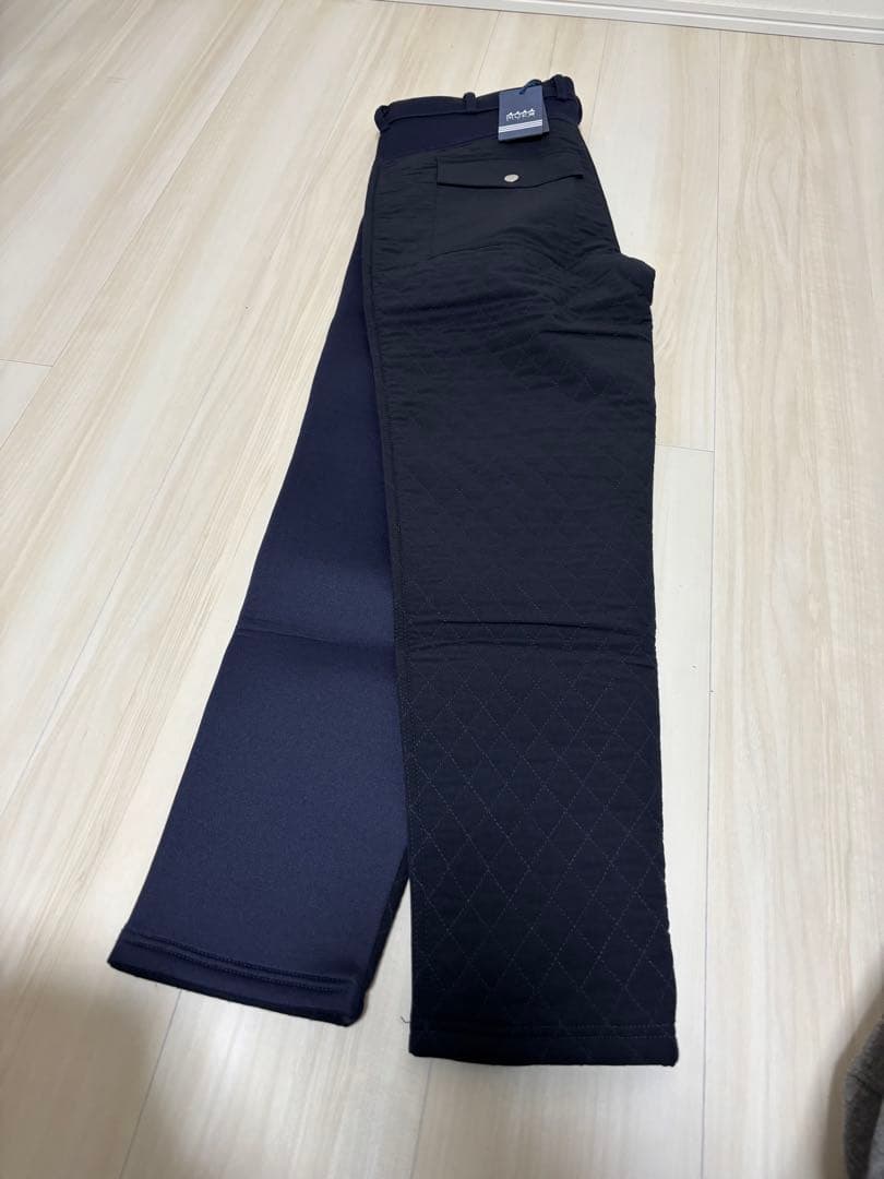 値下げ！ムータMUTA ゴルフパンツ♪ キルティングパンツ 新品タグ付き