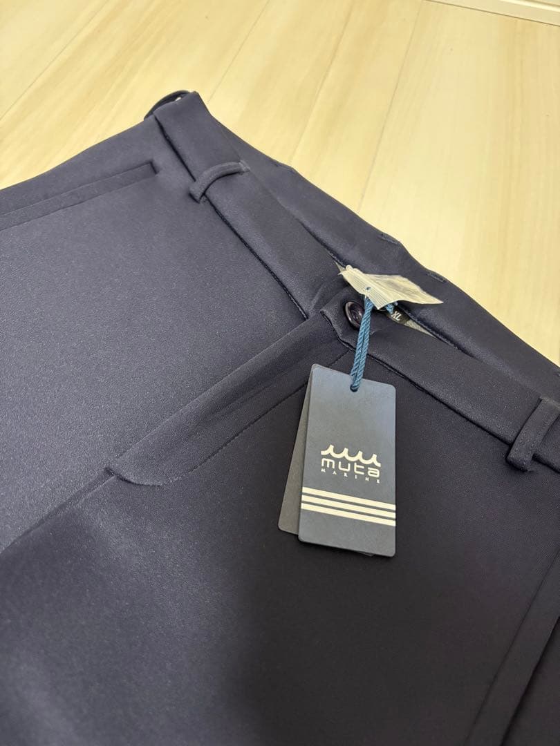 値下げ！ムータMUTA ゴルフパンツ♪ キルティングパンツ 新品タグ付き