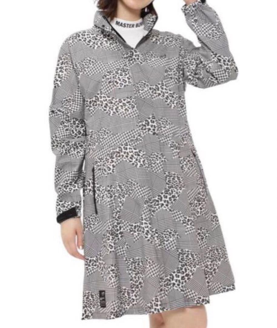 新品MASTER BUNNY EDITION レインワンピース レオパード柄