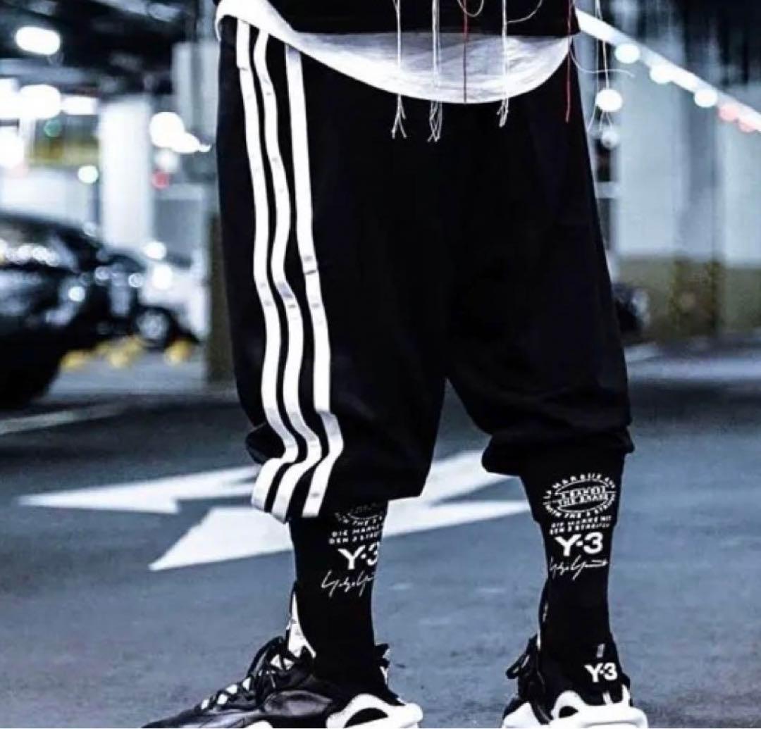 Y-3】 アディダス サルエル(3ストライプ)トラックパンツ 3STP TRK