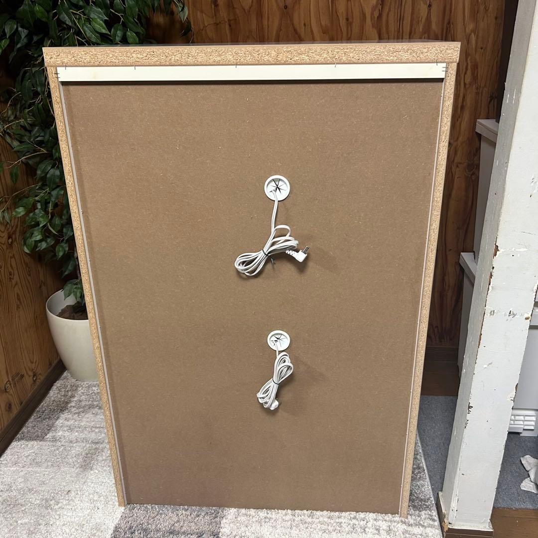 都内23区送料無料✨創愛ファニチュア✨ 食器棚　キッチンカウンター　カシュー80