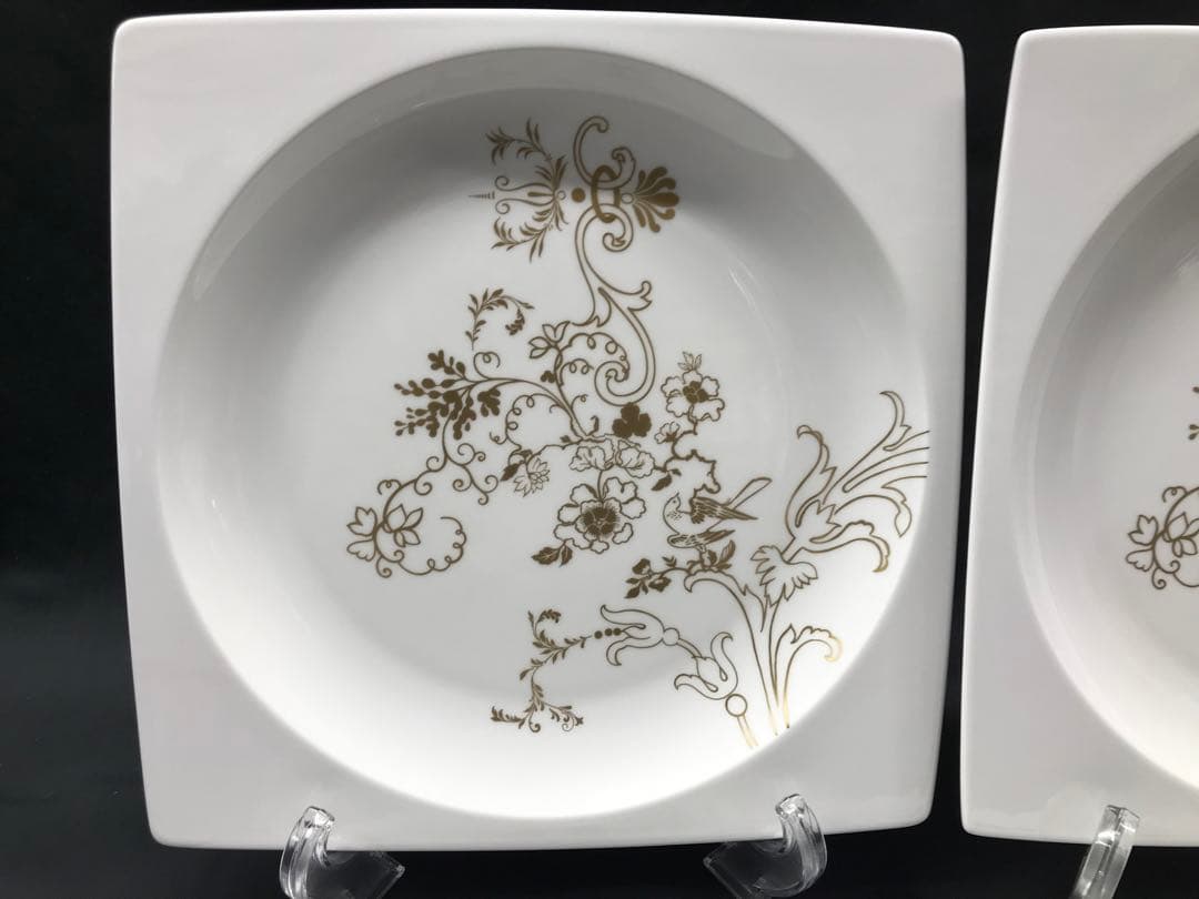 ②【美品】 PLATO GOLD プレート　26.5cm 4P