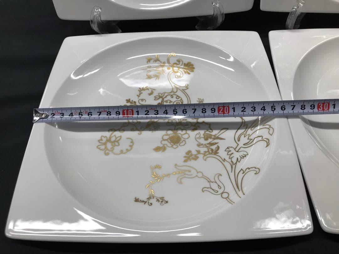 ②【美品】 PLATO GOLD プレート　26.5cm 4P
