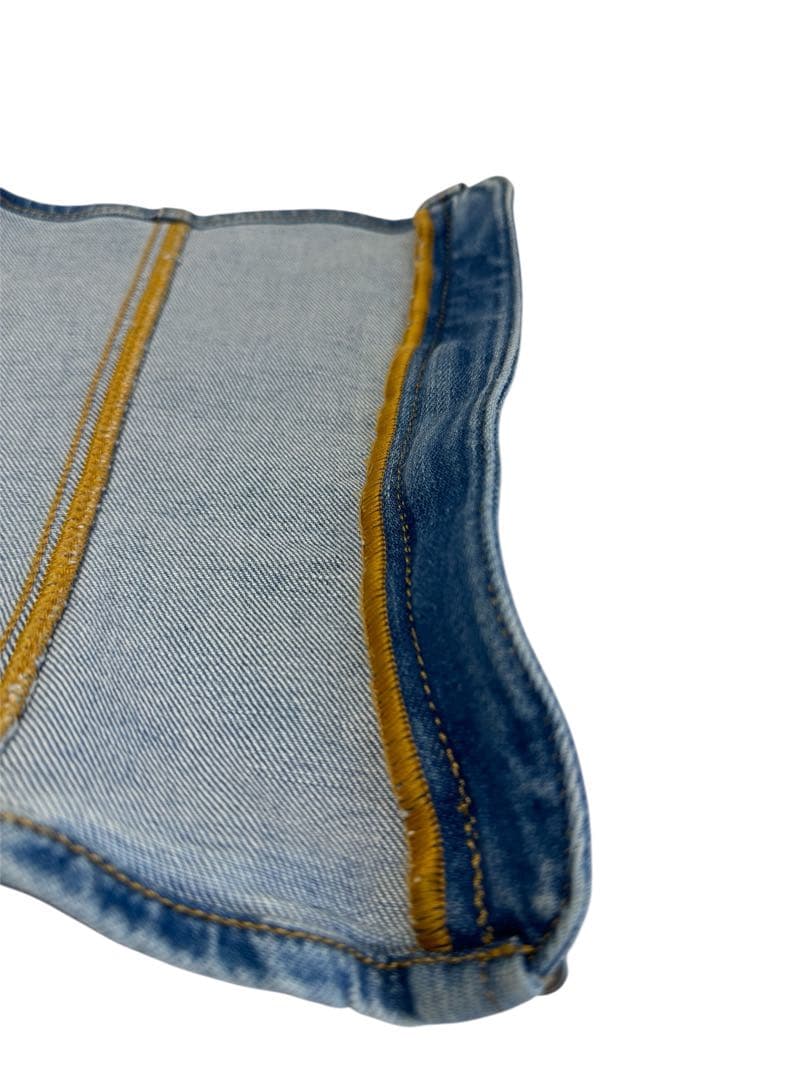 DIESEL ディーゼル　ベアトップ De-Ville デニムビスチェ