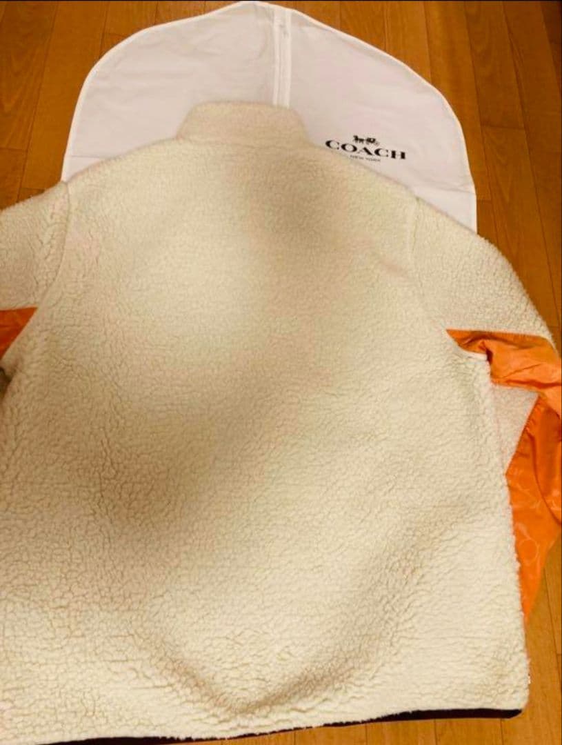 【定価94600円】COACH ボア ジャケット メンズ 21AW XL