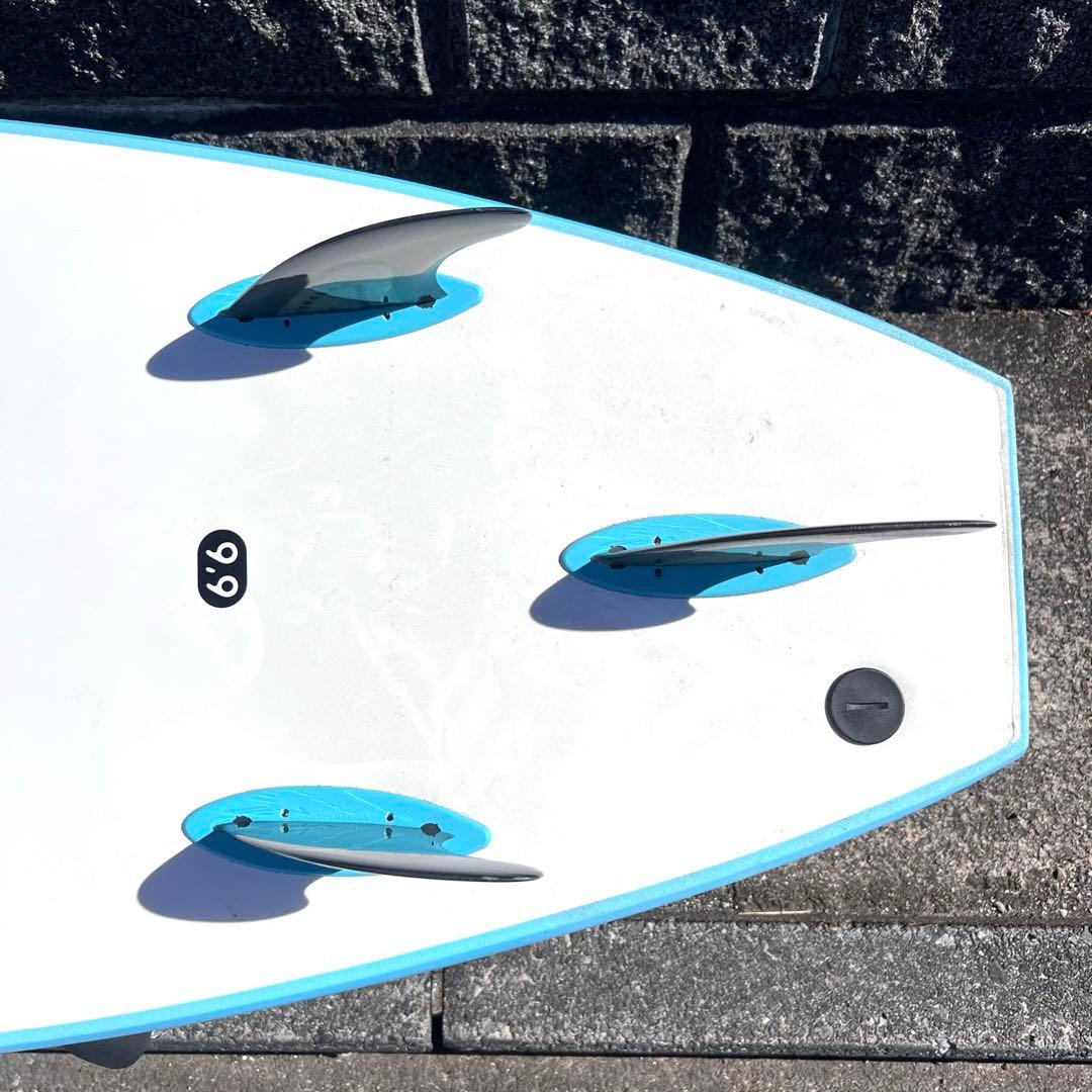 美品　Softech 6’6ft ファンボード　大人気　すぐた使える　持ち手ち付