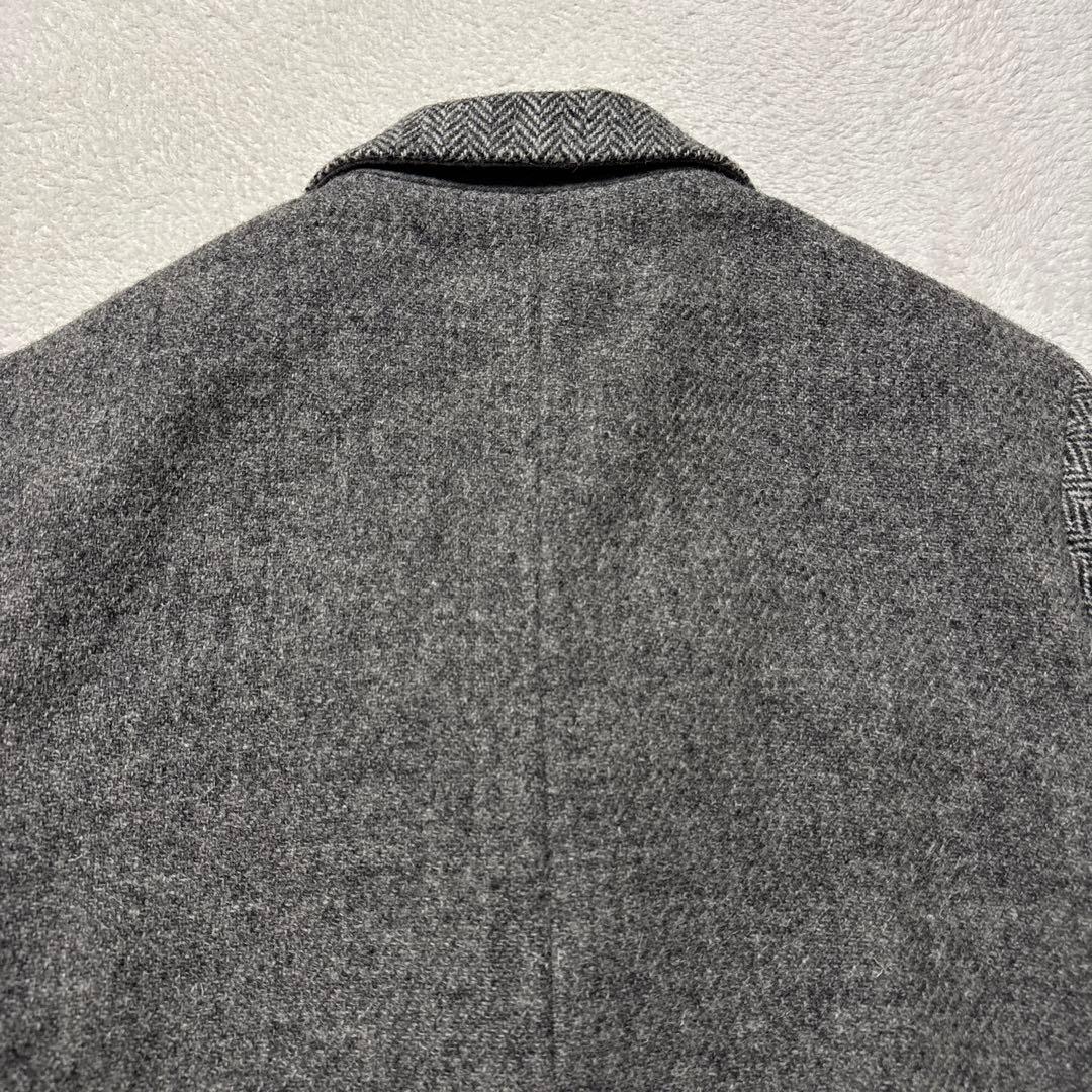 希少極美品 ビューティアンドユース ハリスツイード チェスターコート L 羊毛