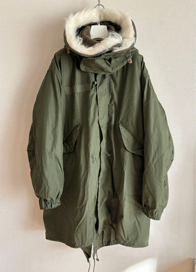 80s U.S. ARMY M-65 フィッシュテールパーカー フルセット S1