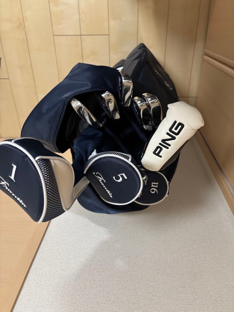 レディース フランティアクラブセット +パター【ほぼ未使用品】