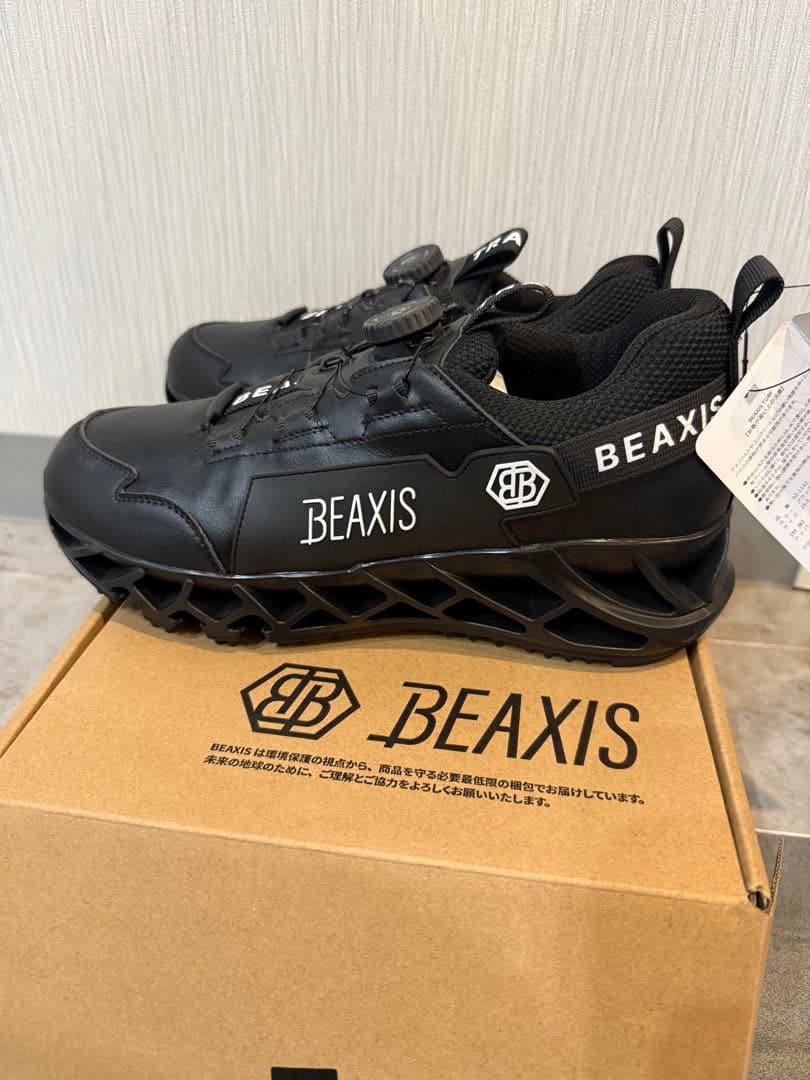 BEAXIS ゴルフシューズ　ブラック BOA 体幹　25.5 新品未使用箱付