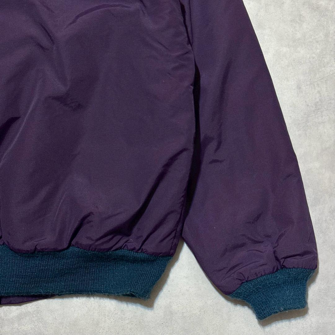 80s L.L.Bean WARM UP JACKET 紫 DM1463