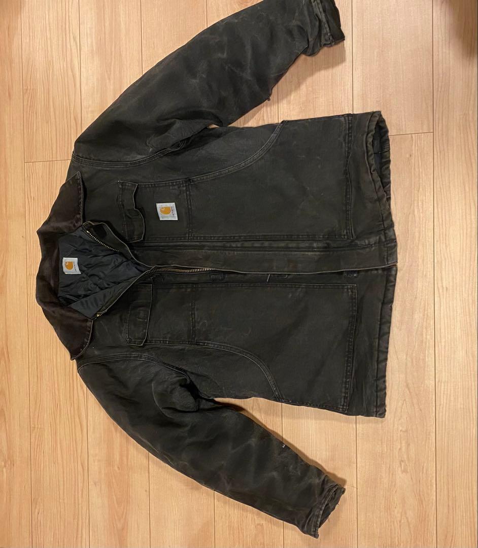 Carhartt ブラックデニムジャケット