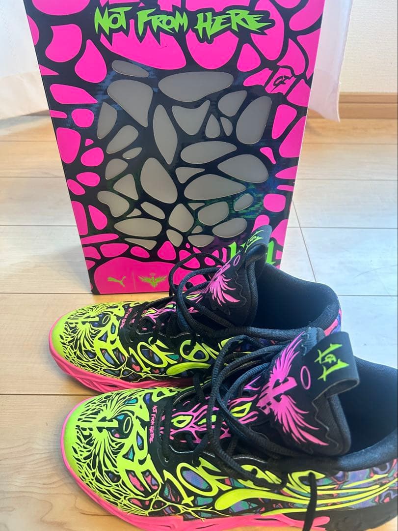 グラフィティスタイル バスケットシューズ 29cm