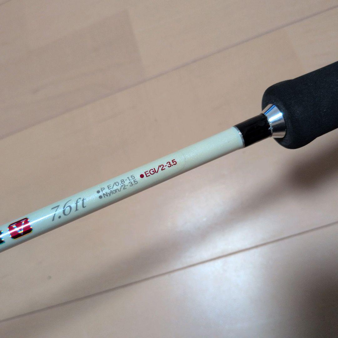 エギング　アオリイカ　ロッド　リール　ダイワ　本体　セット