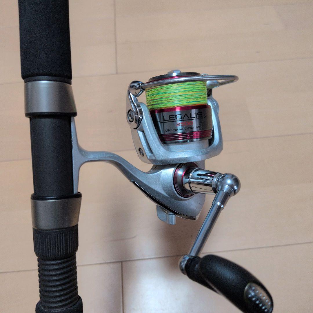 エギング　アオリイカ　ロッド　リール　ダイワ　本体　セット