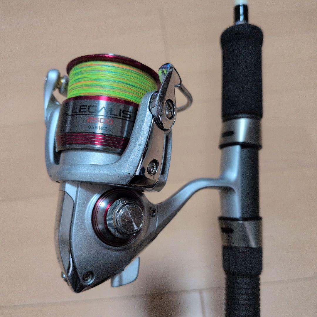 エギング　アオリイカ　ロッド　リール　ダイワ　本体　セット