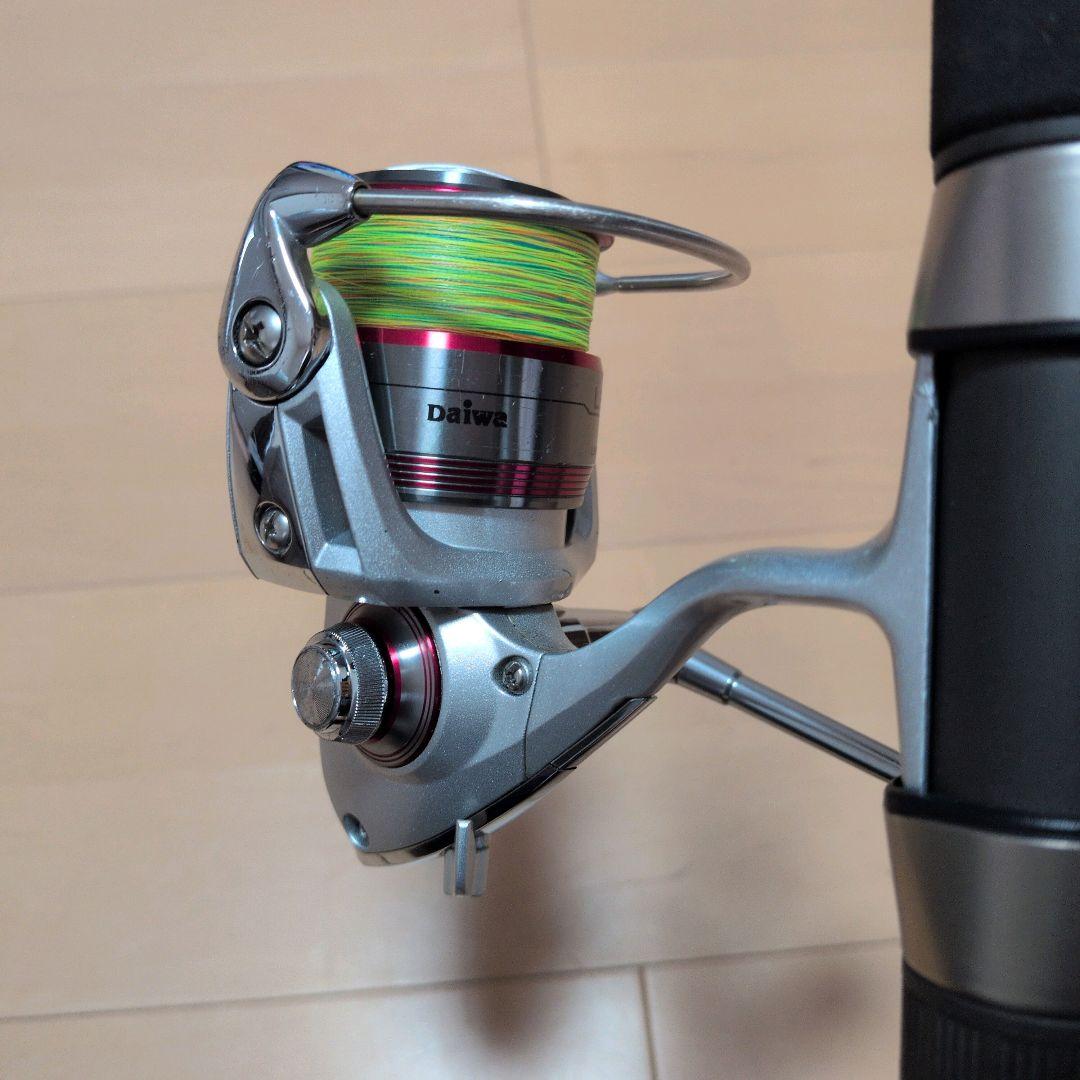 エギング　アオリイカ　ロッド　リール　ダイワ　本体　セット