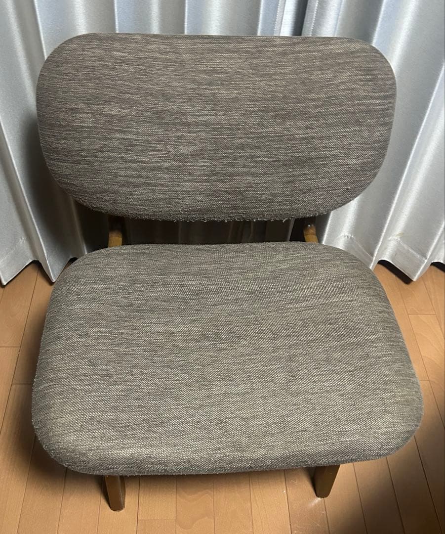 ニトリ リビングダイニング1人用チェア ミドルブラウン