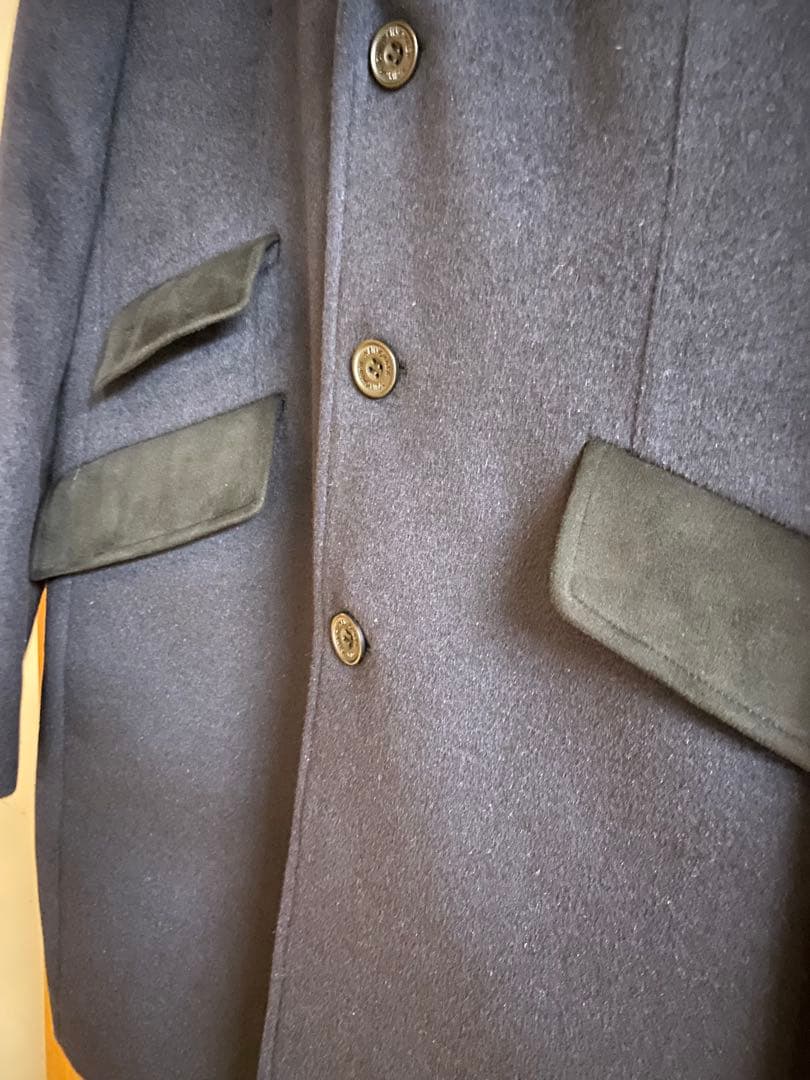 NEWYORKER KEITA MARUYAMAネイビー チェスターコート