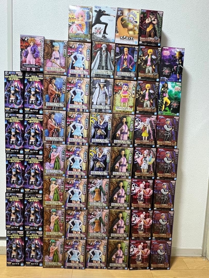 未開封 ワンピースフィギュア 57個 まとめ売り DXF ONE PIECE