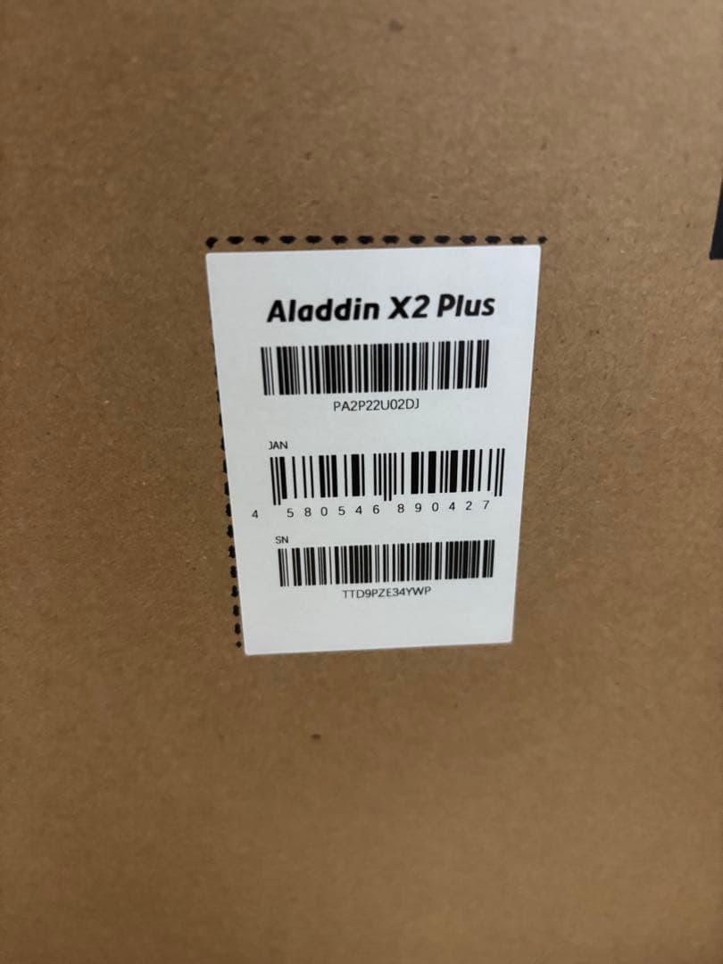 N*】様 Aladdin X2 Plus アラジンエックス2プラス