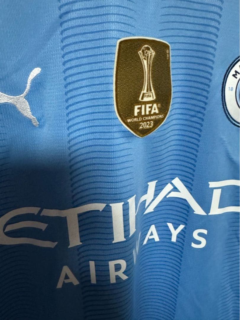 マンチェスターシティ 24-25 ユニフォーム 10 グリーリッシュ CLパッチ