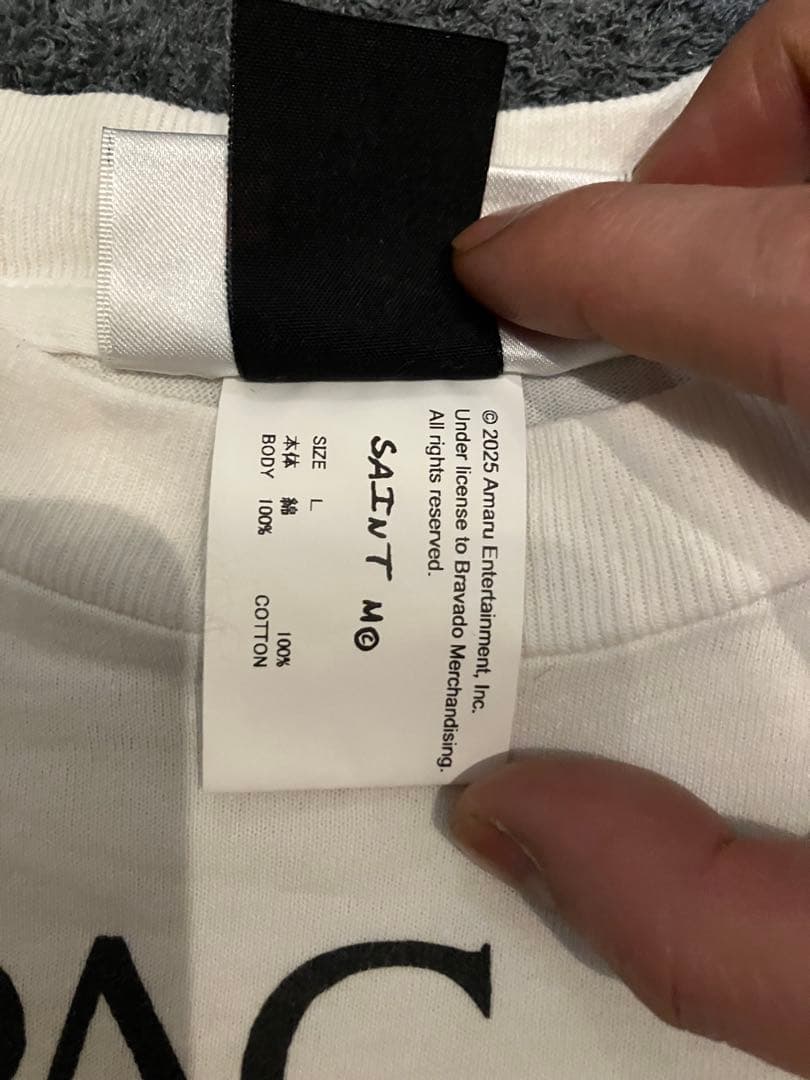 美品セントマイケルtシャツ2pac