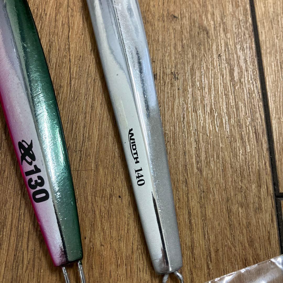 中古　オフショアジギング用メタルジグ　120g 2本　130g 4本　140g