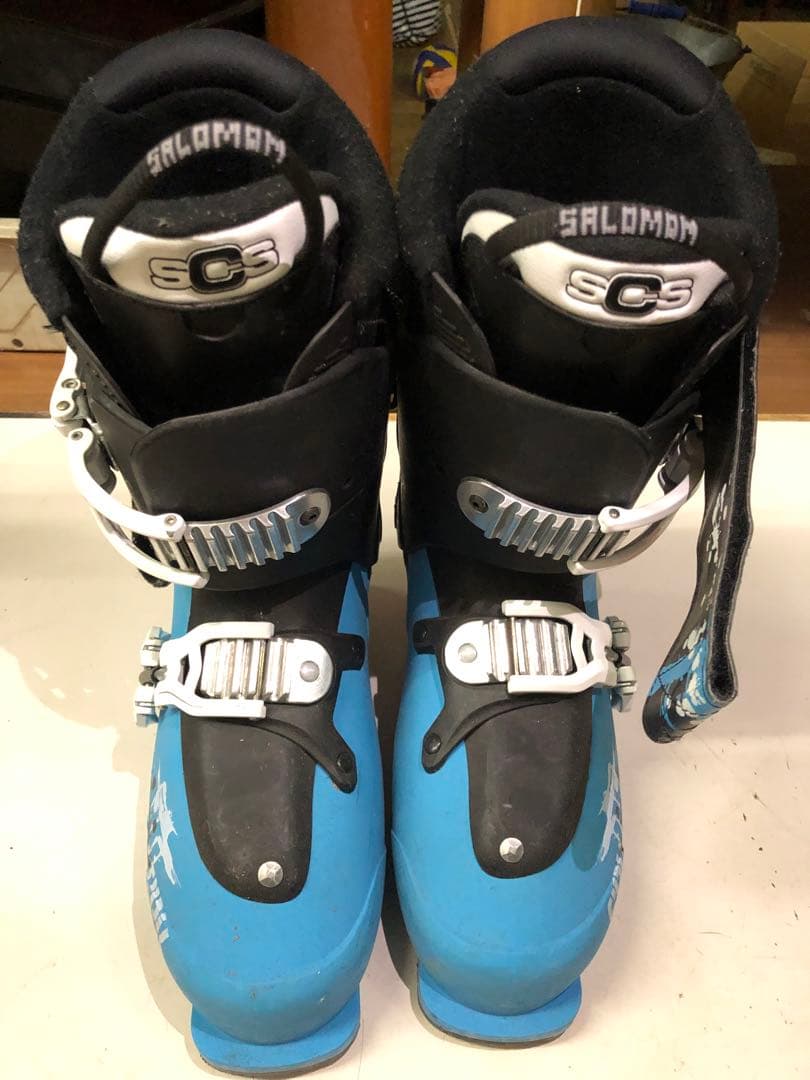 Salomon SPKサロモン スキーブーツ 25-25.5 青/黒