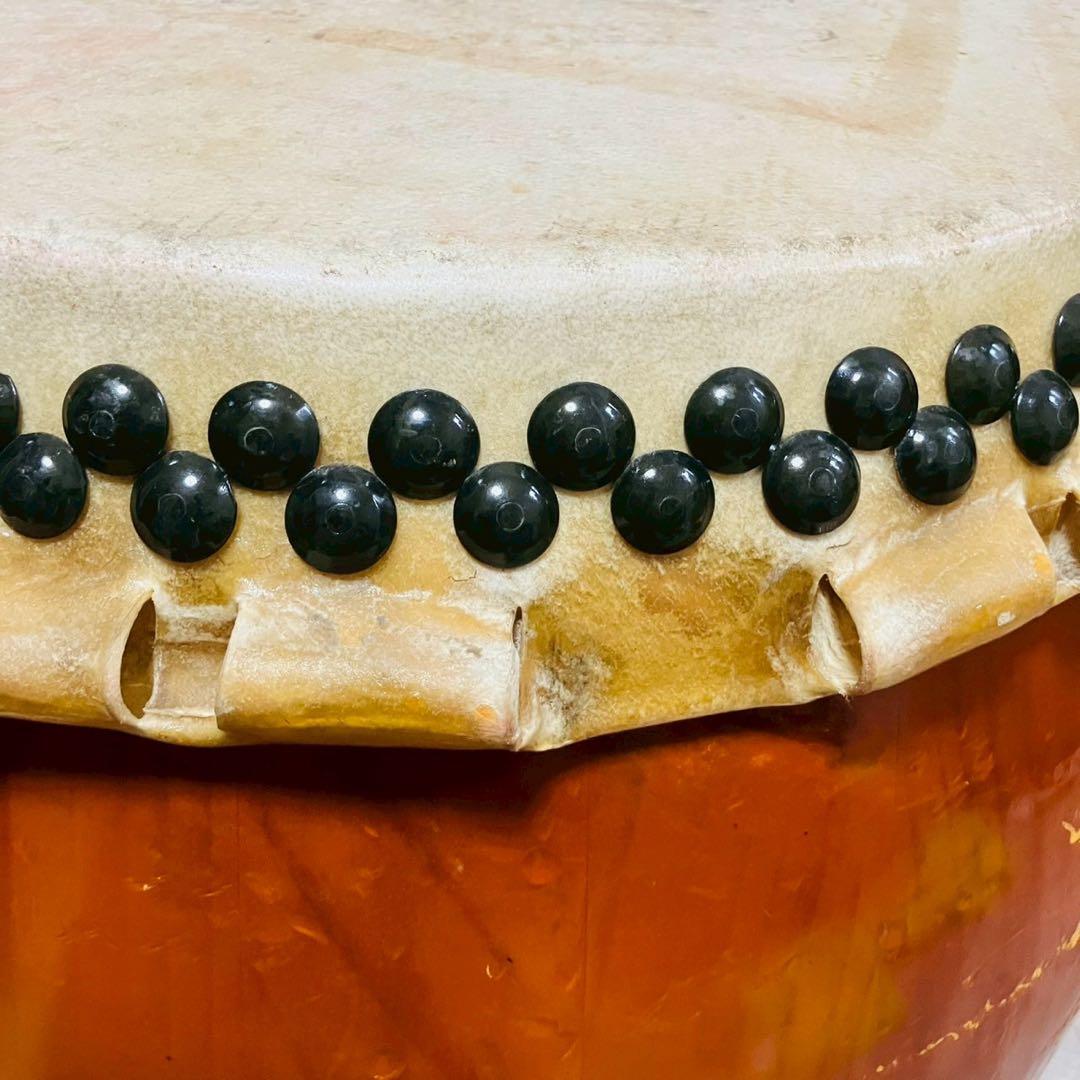 長胴太鼓 和太鼓 一尺6寸　打面48㎝　高さ60㎝②