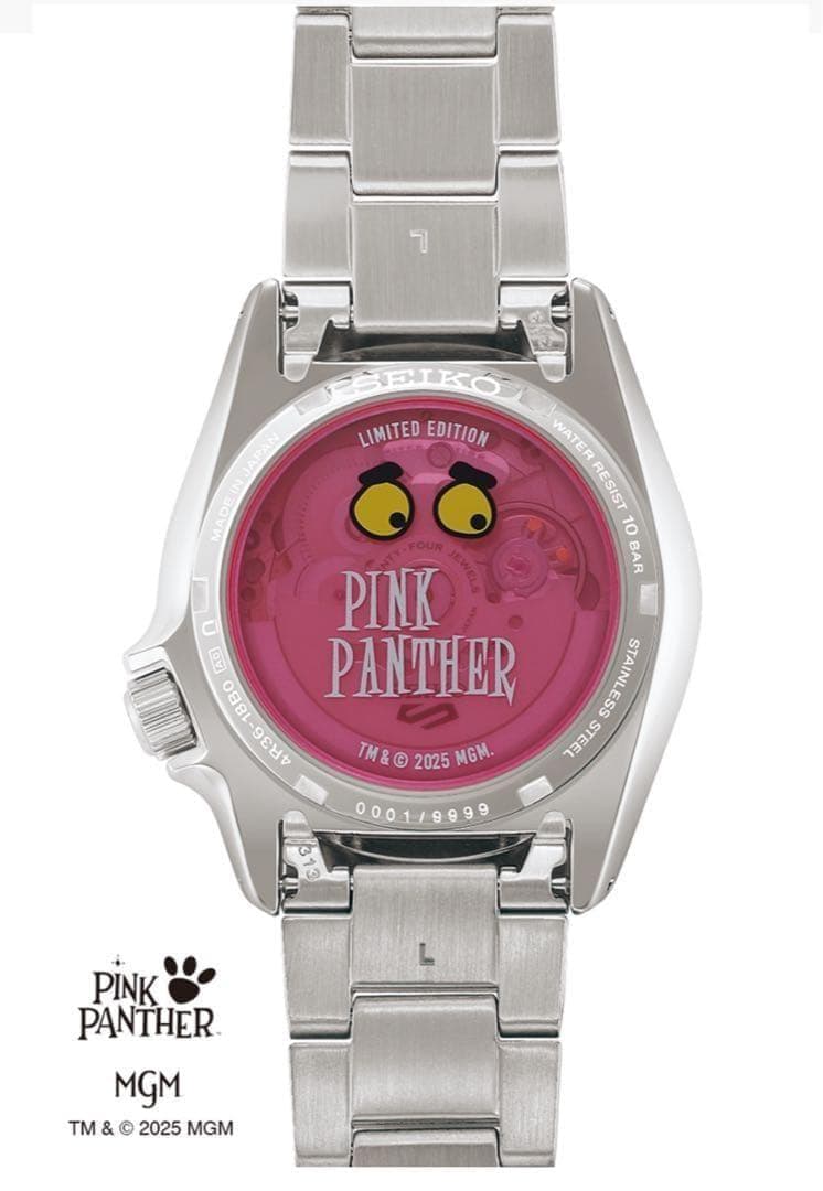 限定】セイコー5スポーツ SKX series ピンクパンサー SBSA321 - メルカリ