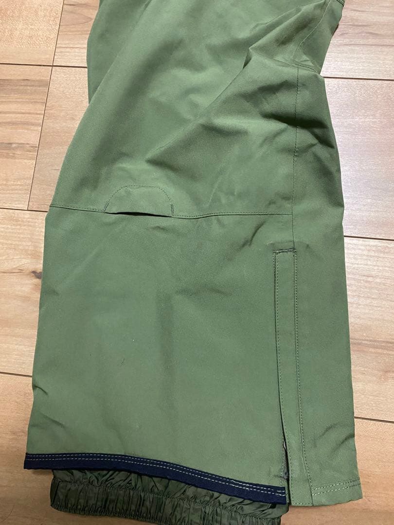 Burton GORE-TEX スノーボードウェア オリーブグリーン　ビブパンツ