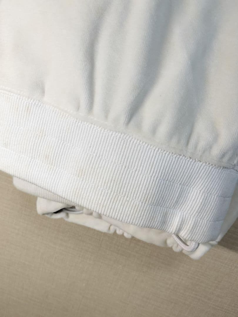 訳有【新品未使用品】24karats ベロアジャージセットアップ EXILE 白