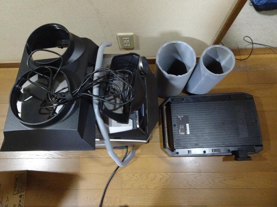 ECO FLOWとバッテリ－2個