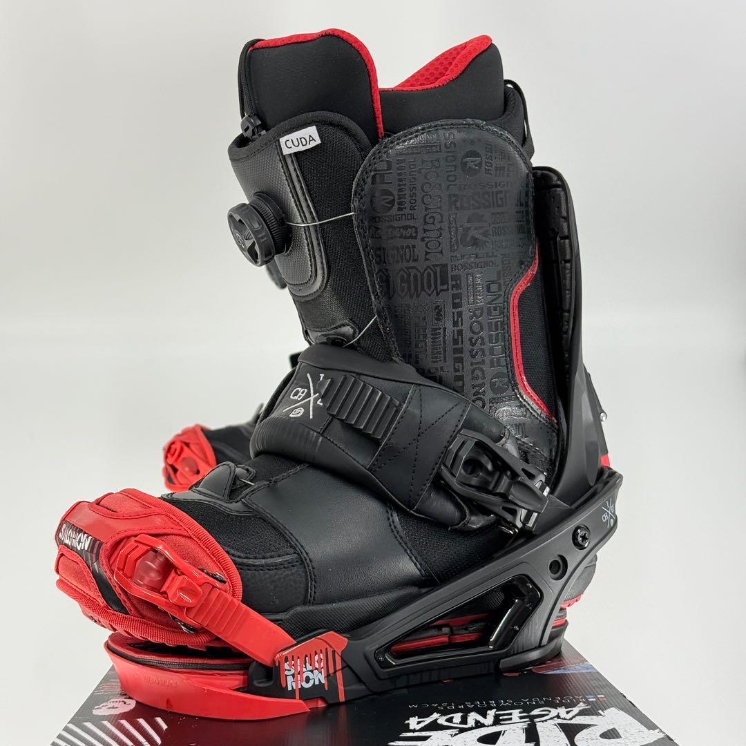 RIDE 156cm メンズ スノーボード SALOMON バイン3点セット