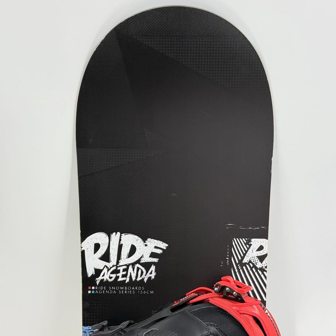 RIDE 156cm メンズ スノーボード SALOMON バイン3点セット