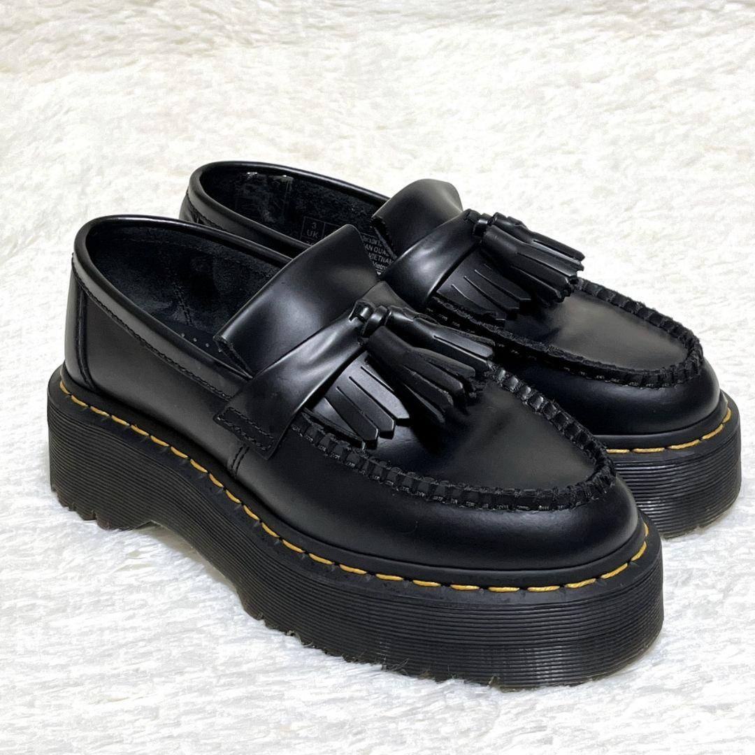 【未使用】ドクターマーチン エイドリアン クアッド タッセルローファー UK3
