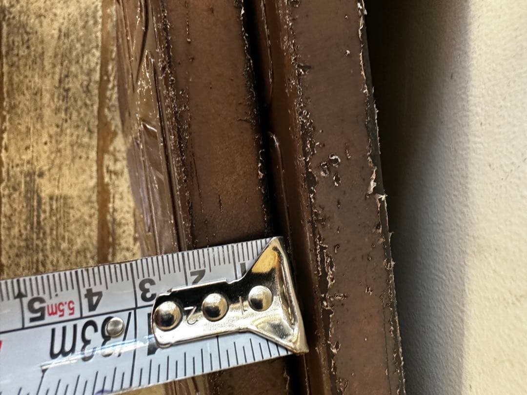 フィナンシェ　テフロン加工金属製　スクエア型 4枚セット　レトロアンティークB