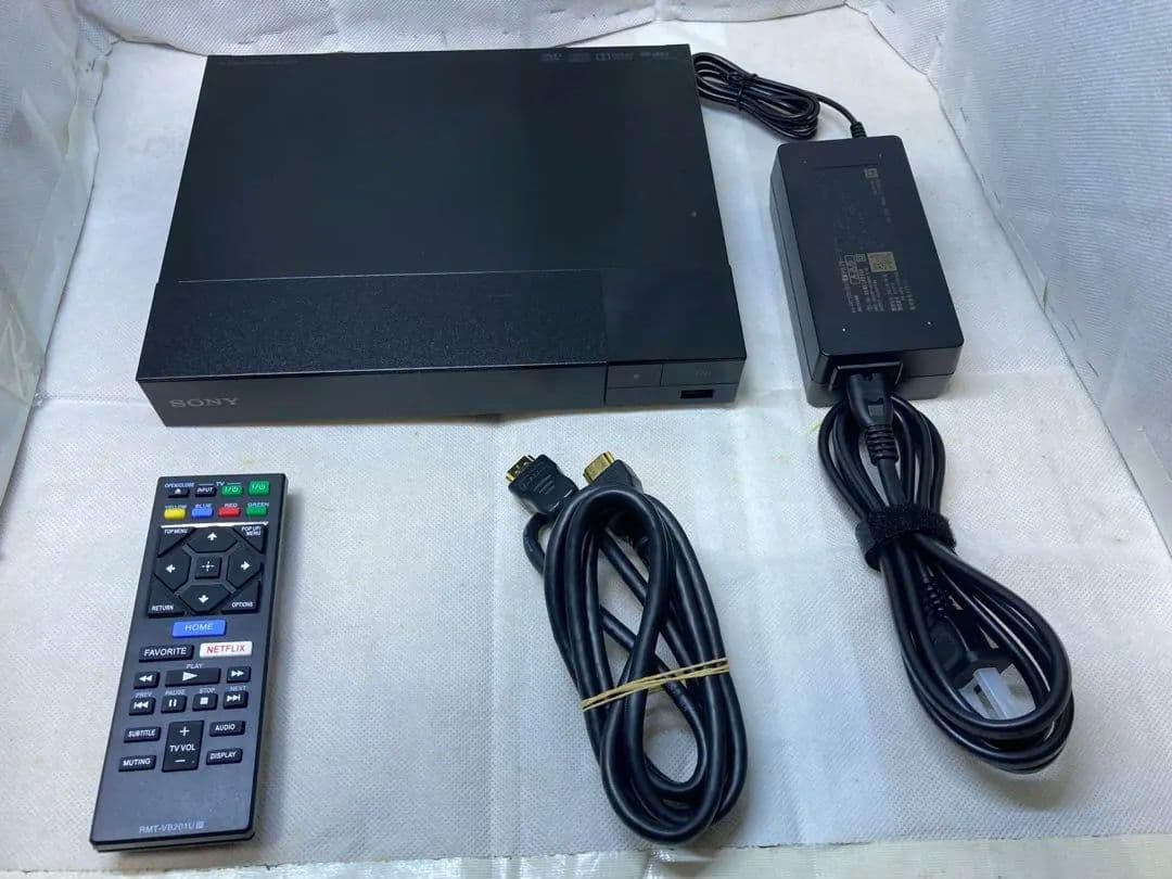 SONY ブルーレイプレーヤー BDP-S1500　2019年製　動作品