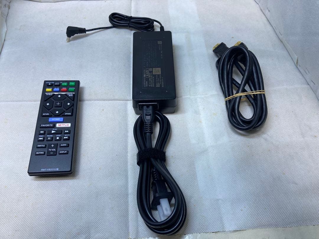 SONY ブルーレイプレーヤー BDP-S1500　2019年製　動作品