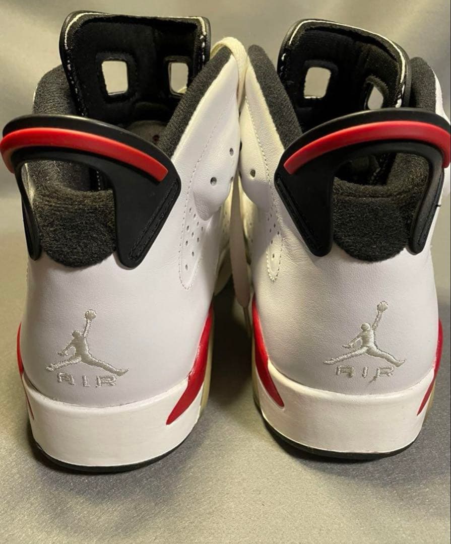 NIKE エアジョーダン6 レトロ　　白　27.5cm