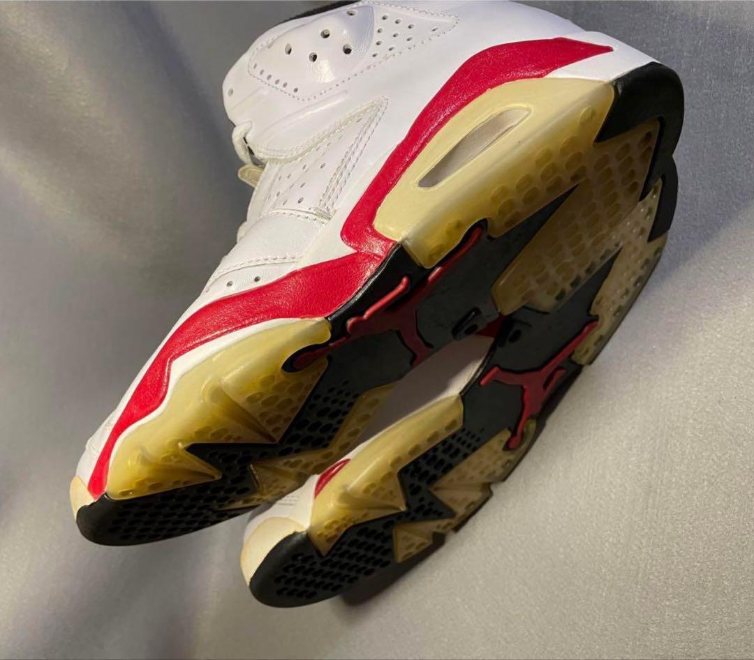 NIKE エアジョーダン6 レトロ　　白　27.5cm