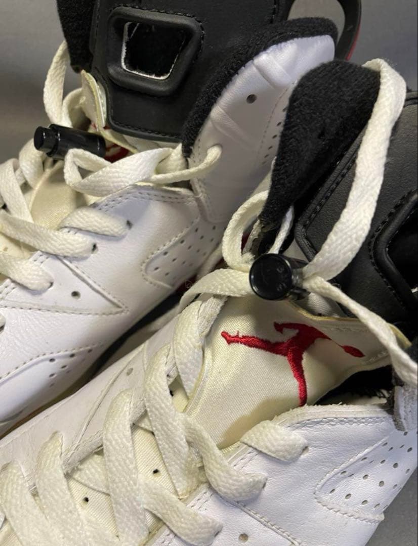 NIKE エアジョーダン6 レトロ　　白　27.5cm