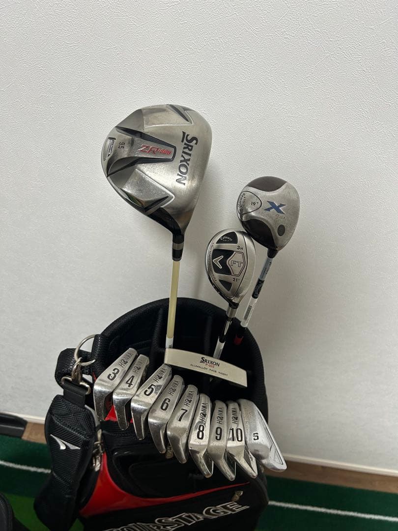 【大手メーカーフルセット】　ゴルフクラブセット　BRIDGESTONE