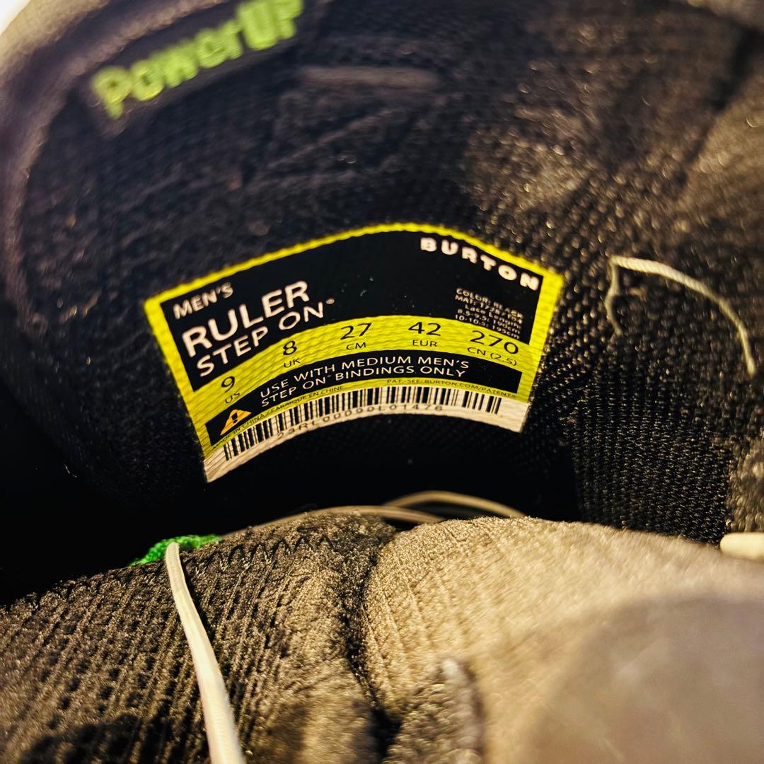 バートン Burton Ruler Step On ブーツ 27cm ブラック