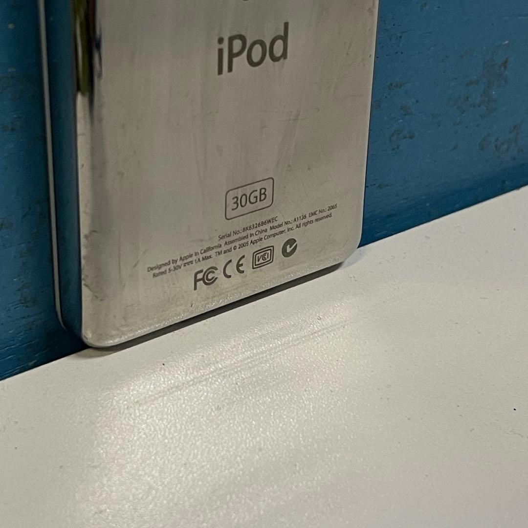 iPodclassic 30GB A1136 アイポッドクラシック本体のみ動作品