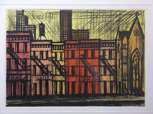 ベルナール・ビュッフェ『レノックス・アベニュー発行：FRANCONY』0118R