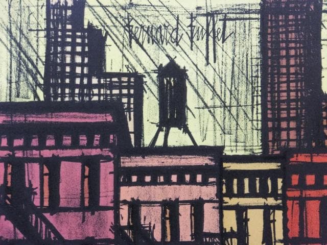 ベルナール・ビュッフェ『レノックス・アベニュー発行：FRANCONY』0118R