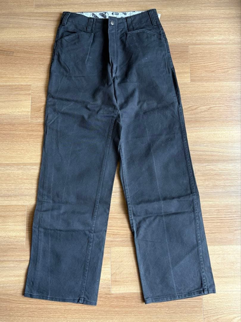 未使用品 BEN DAVIS フリスコパンツ　80s ブラック　usa製