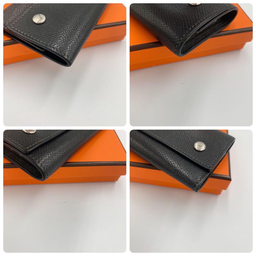 ！極美品！　HERMES エルメス　キーケース　ブラック　4連式　155oo